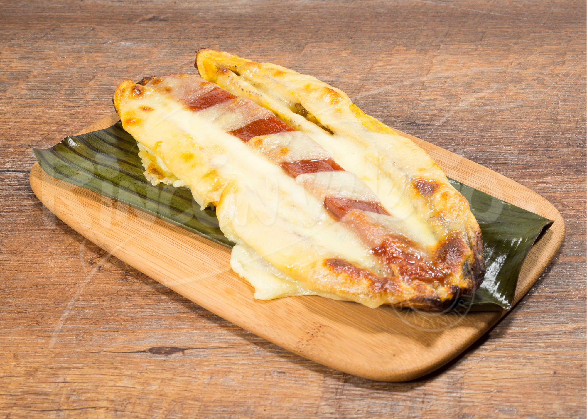 Plátano asado con queso y bocadillo | Rincon Veleño